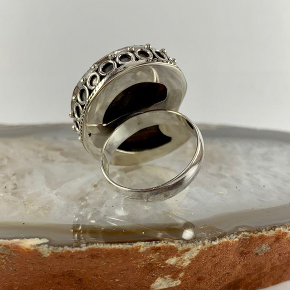 💥NWOT💥 Beautiful Ammonite Nautilus Ring In Sterling Silver - Picture 3 of 3